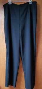 Crepe lined wide leg pants